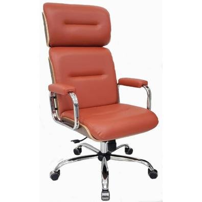 Cadeira Design Office Móveis Eames Presidente Telha Linha Capa Em Madeira Vermelho