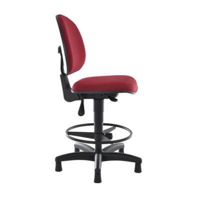 Cadeira Design Office Móveis Executiva Base Caixa Com Back System Linha Office Vermelho