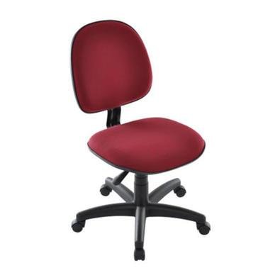 Cadeira Executiva Base Giratória, Com Lamina, Linha Office, Vermelho