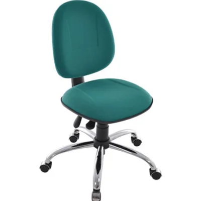 Cadeira Executiva Base Giratória Cromada Linha Office Plus,Verde