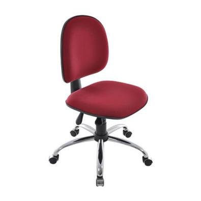 Cadeira Office Design Office Executiva, até 120 kg, Base Giratória Cromada, Linha Office, Vermelho