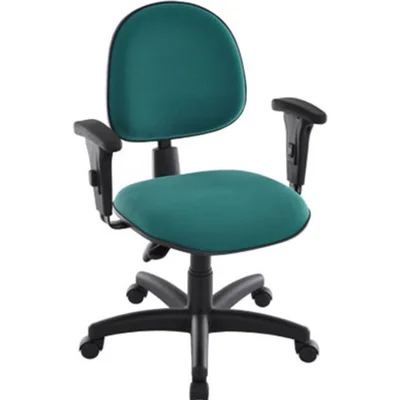 Cadeira Office Design Office Executiva, Com Back System, Linha Economy, Verde