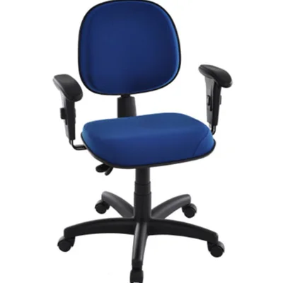 Cadeira Executiva Com Back System, Linha Robust, Azul