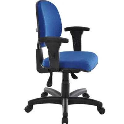 Cadeira Executiva Com Back System, Linha Robust, Azul