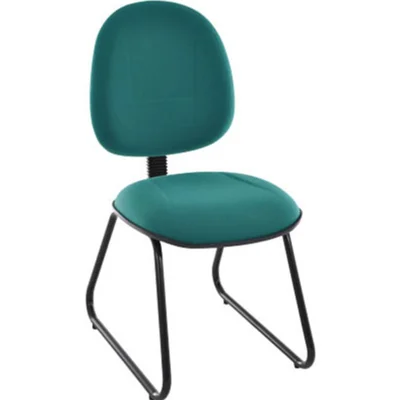 Cadeira Executiva Design Office Móveis, Linha Office Plus, Base Fixa, até 120Kgs, Verde
