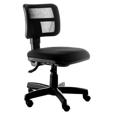 Cadeira Home Office, Executiva Com Encosto, Tela Mesh Linha Web Design - Preto