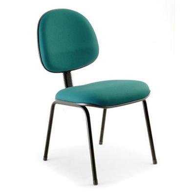 Cadeira Executiva Design Office Móveis, Linha Office Economy, Base Fixa, até 120Kgs, Verde
