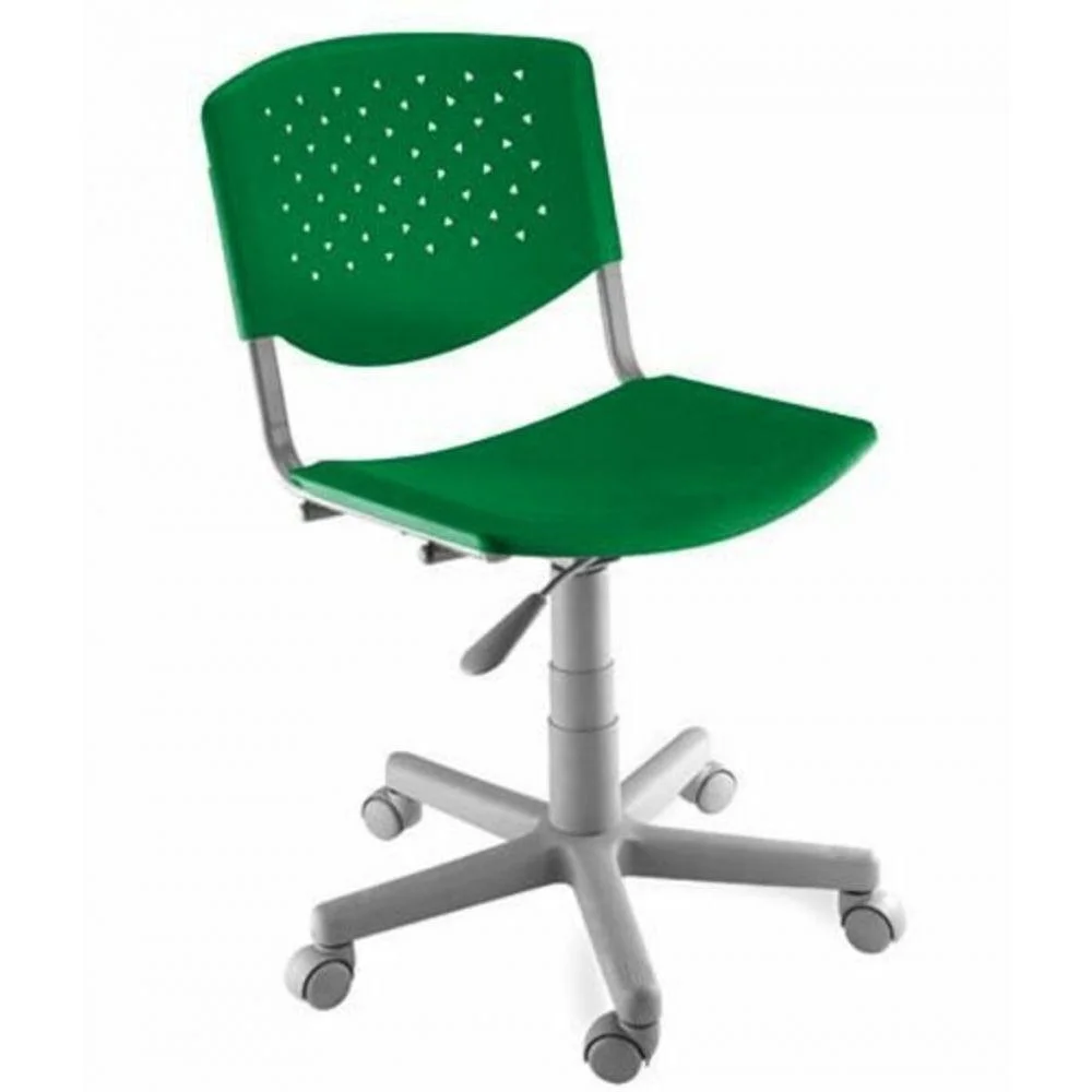 Imagem 2 de 2 do produto Cadeira Giratória Design Office Móveis Linha Polipropileno Atenas Verde