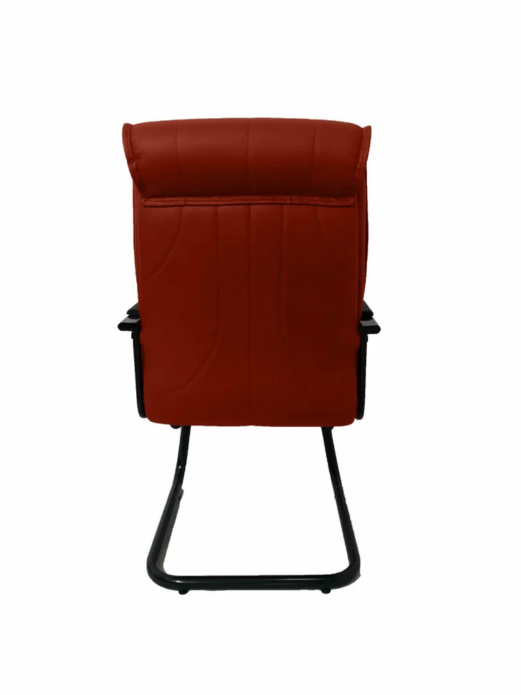 Imagem 2 de 5 do produto Cadeira Design Office Móveis Interlocutor Para Escritório Linha Itália Marrom