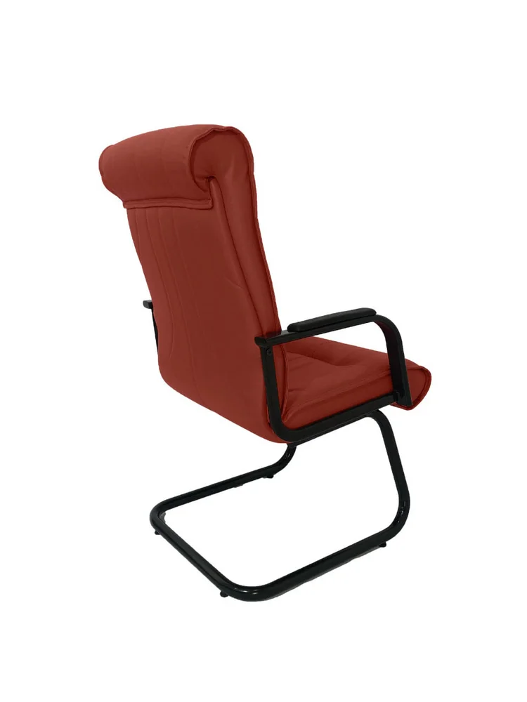 Imagem 3 de 5 do produto Cadeira Design Office Móveis Interlocutor Para Escritório Linha Itália Marrom