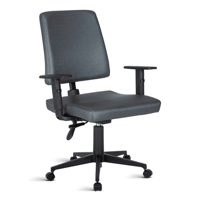 Cadeira Design Office Móveis Executiva, Linha Torino - Azul