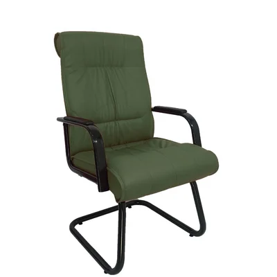 Cadeira Design Office Móveis Interlocutor Para Escritório Linha Itália Verde