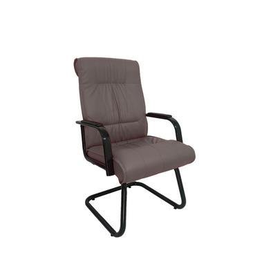 Cadeira Design Office Móveis Interlocutor Para Escritório Linha Itália Marrom