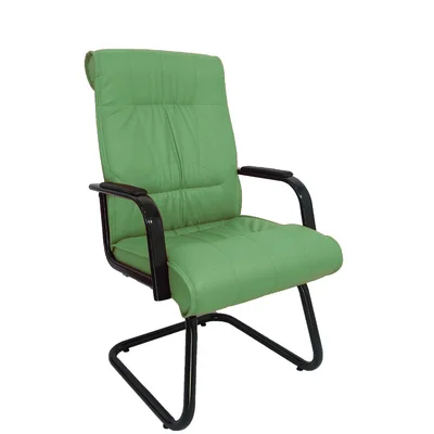 Cadeira Interlocutor Design Office Móveis Para Escritório Linha Itália Verde