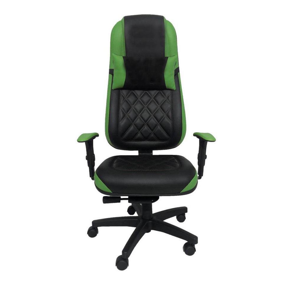 Cadeira Gamer Para Escritório, Linha Gamer Cagliari - Verde Cadeira Gamer Para Escritório, Linha Gamer Cagliari - Verde
