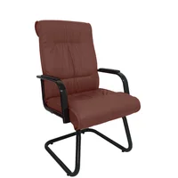 Cadeira Design Office Móveis Interlocutor Para Escritório Linha Itália Vermelho