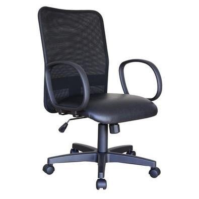 Cadeira Para Escritório, Encosto Em Tela Mesh Peruggia, Preto