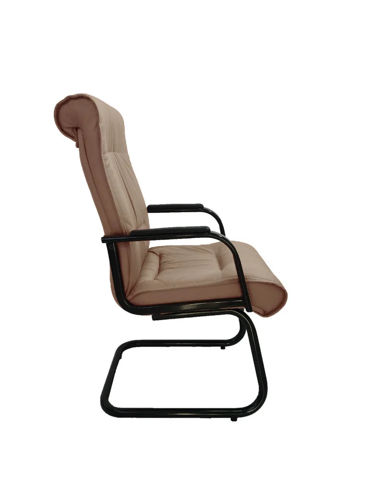 Imagem 2 de 5 do produto Cadeira Interlocutor Design Office Móveis, Linha Itália, Bege