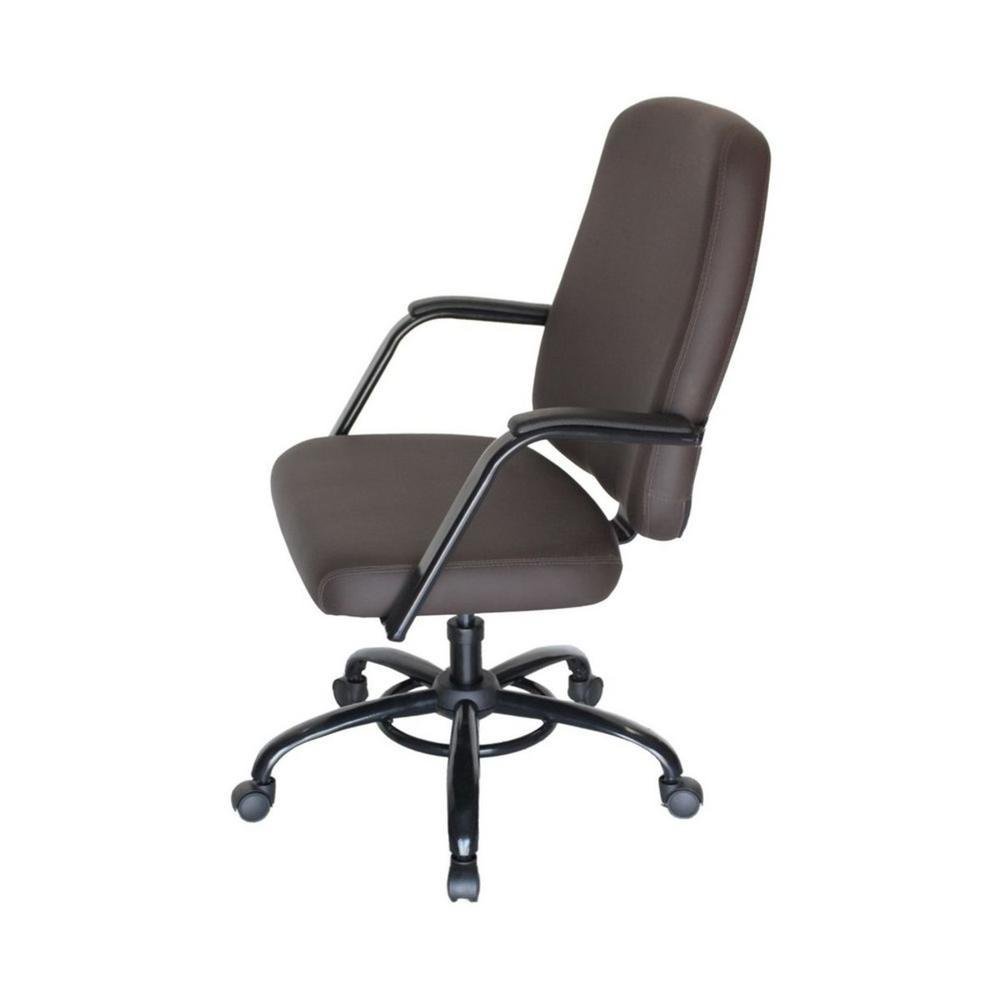 Cadeira Design Office Móveis Para Escritório Até 200kg Com Base Giratória Linha Marrom Cadeira Design Office Móveis Para Escritório Até 200kg Com Base Giratória Linha Marrom