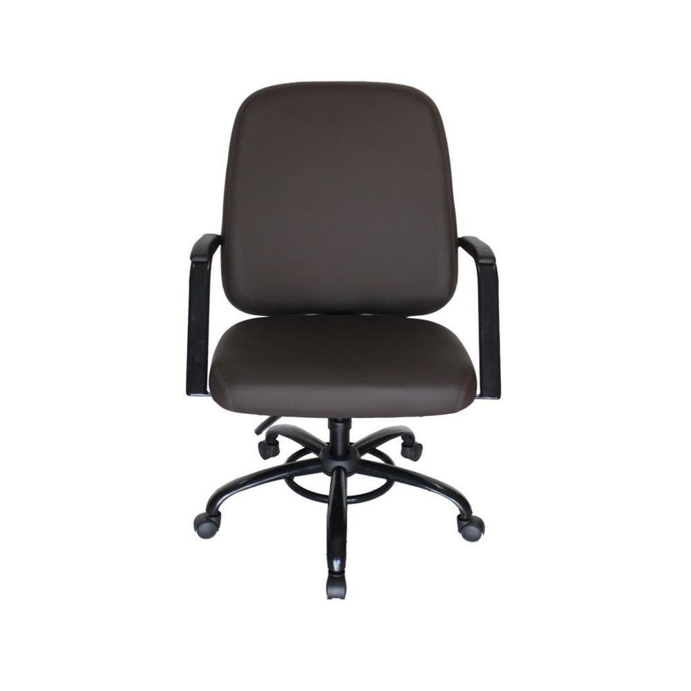 Cadeira Design Office Móveis Para Escritório Até 200kg Com Base Giratória Linha Marrom Cadeira Design Office Móveis Para Escritório Até 200kg Com Base Giratória Linha Marrom