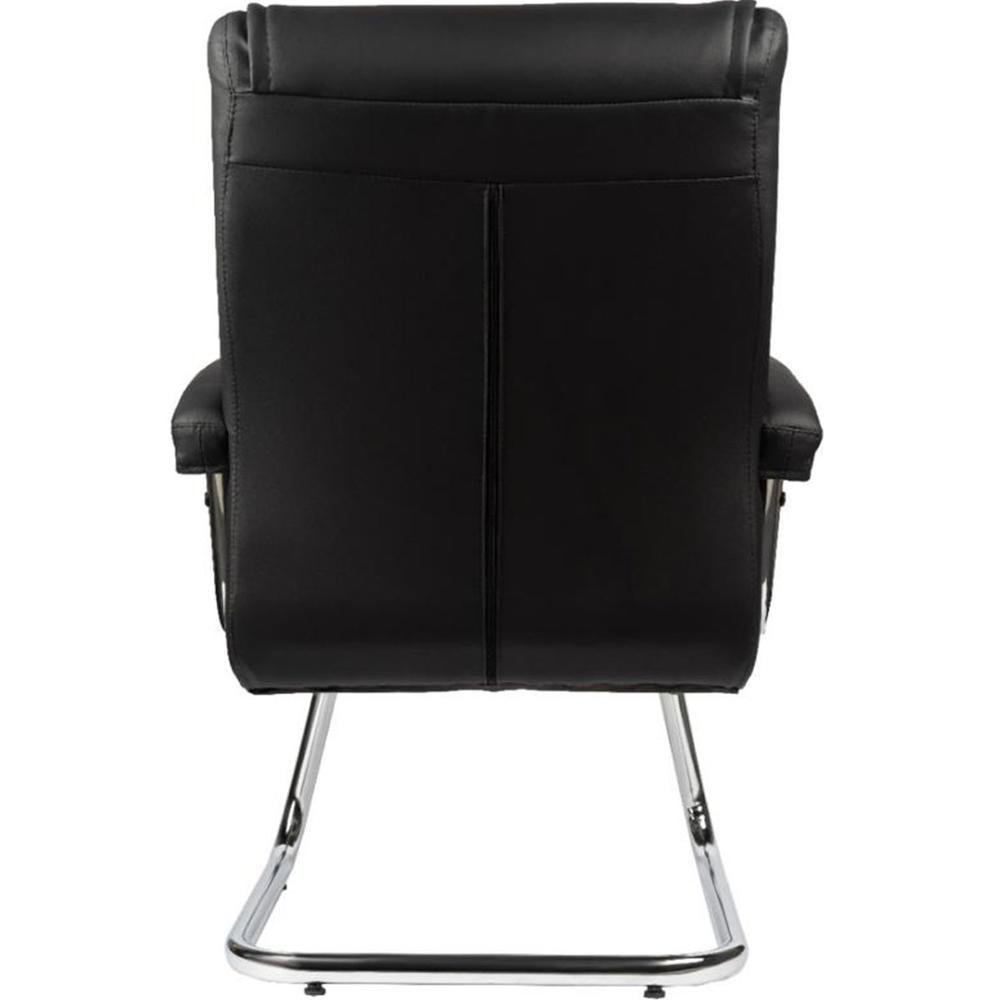 Imagem 5 de 5 do produto Cadeira Interlocutor Design Office Móveis, Com Mola Ensacada, Preto