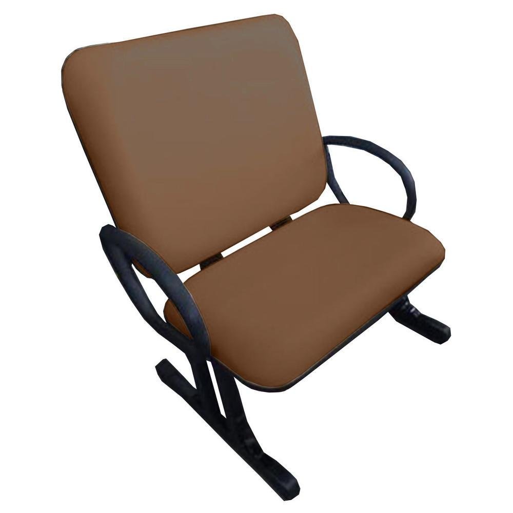 Imagem 3 de 5 do produto Cadeira Design Office Móveis Para Escritório Até 250kg Marrom