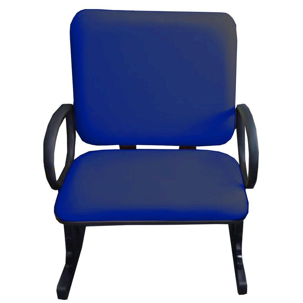 Imagem 2 de 5 do produto Cadeira Office Para Escritório, Até 250kg, Azul