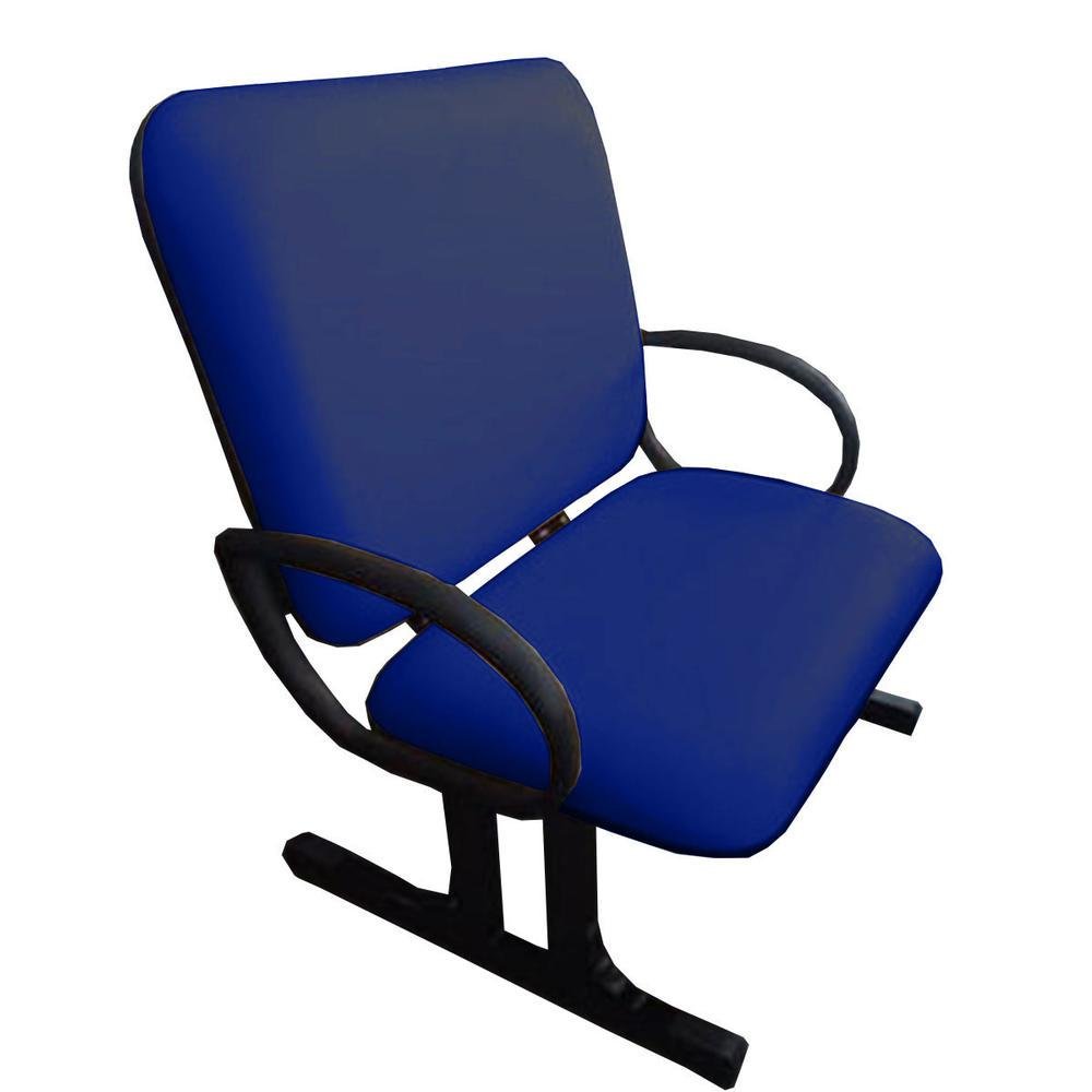 Imagem 5 de 5 do produto Cadeira Office Para Escritório, Até 250kg, Azul