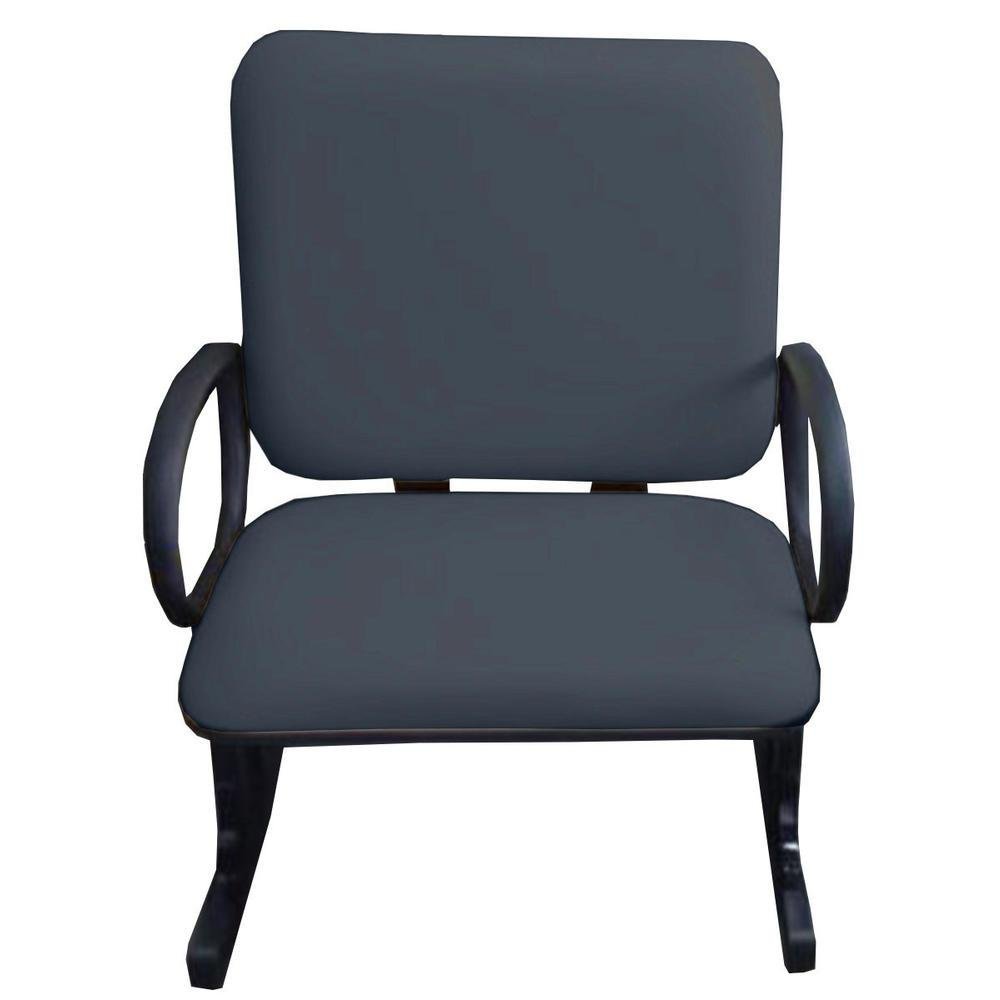 Imagem 2 de 5 do produto Cadeira Office Para Escritório, Até 250kg, Azul