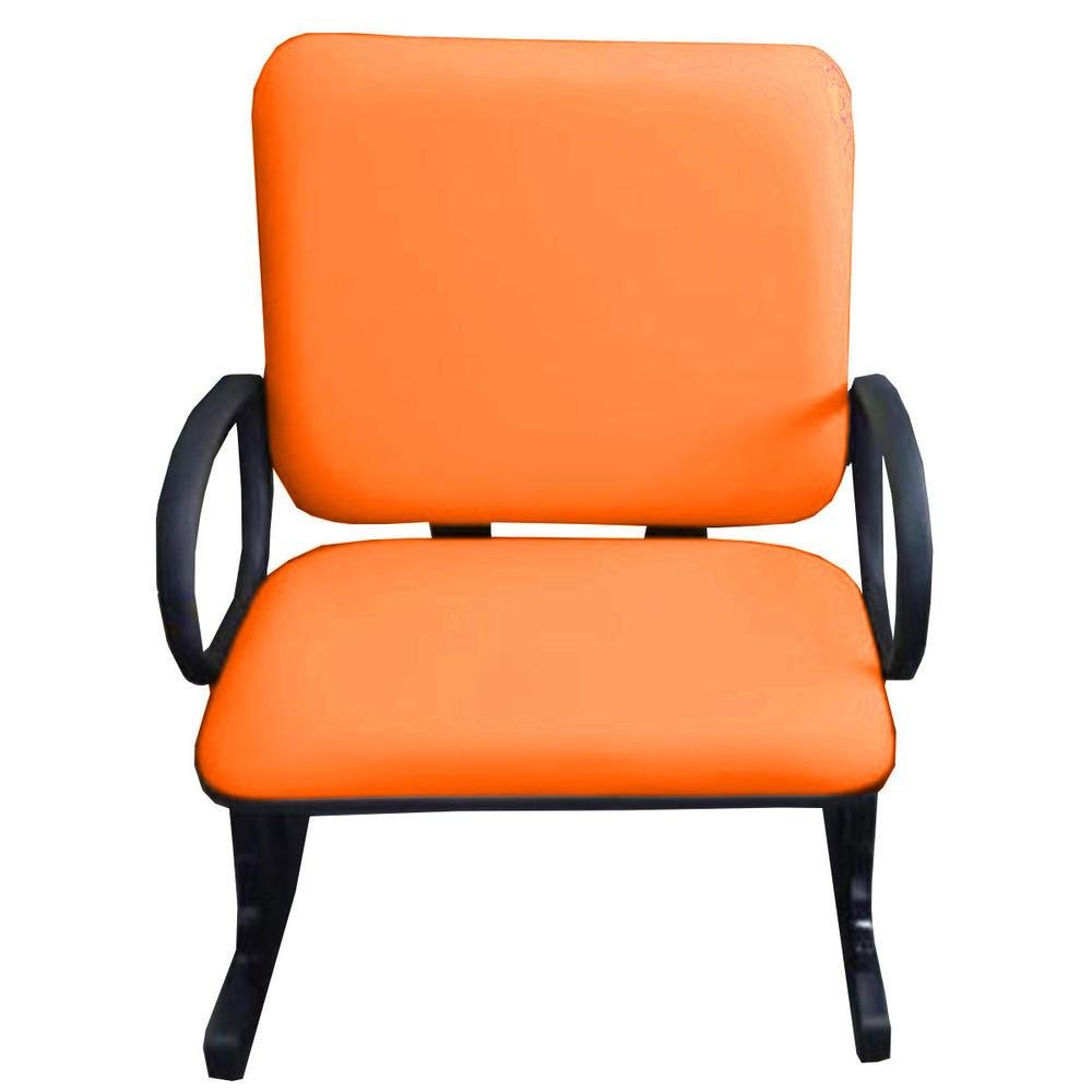 Imagem 2 de 5 do produto Cadeira Office Para Escritório, Até 250kg, Laranja