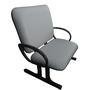 Cadeira Office Para Escritório, Até 250kg, Cinza