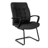 Cadeira Home Office Para Sala De Reunião De Escritório Gênova - Preto