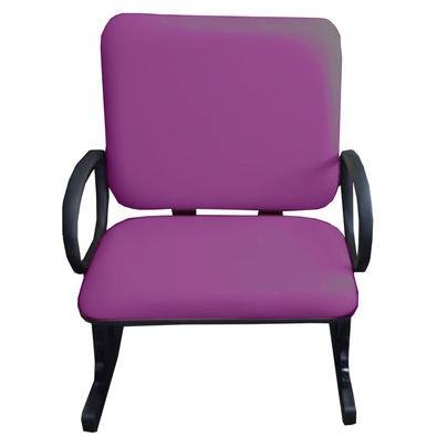 Cadeira Design Office Móveis Para Escritório Até 250kg Roxo