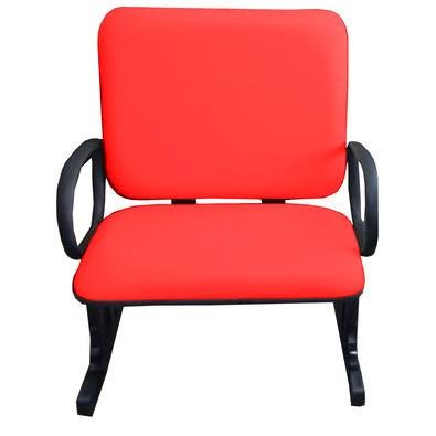 Cadeira Design Office Móveis Para Escritório Até 250kg Vermelho