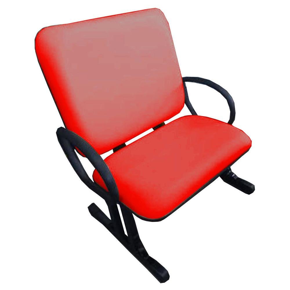 Imagem 4 de 5 do produto Cadeira Design Office Móveis Para Escritório Até 250kg Vermelho
