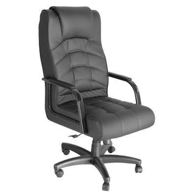 Cadeira Office Design Office Presidente, até 120kg, Base Giratória, Linha Lyon, Preto