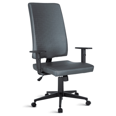 Cadeira Design Office Móveis Para Escritório Presidente Linha Torino Azul Marinho