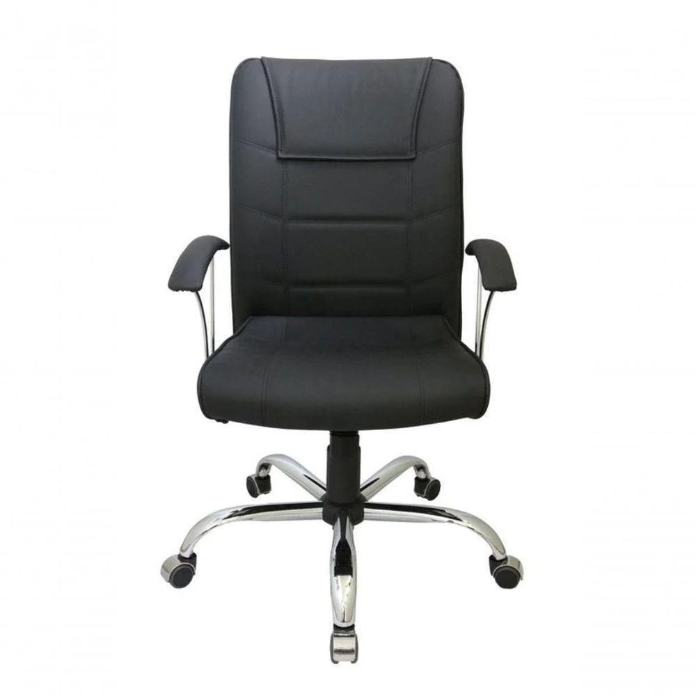 Imagem 4 de 5 do produto Cadeira Presidente Home Office, Ergonômica, Linha Vivara - Preto