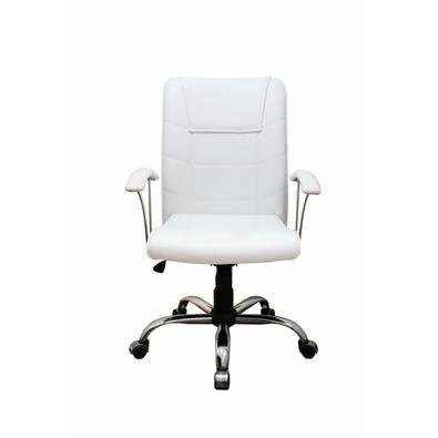 Cadeira Presidente Home Office, Ergonômica, Linha Vivara - Branco — foto 2