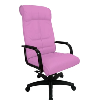 Cadeira Office Design Office Presidente, Para Escritório, Linha Itália, Rosa