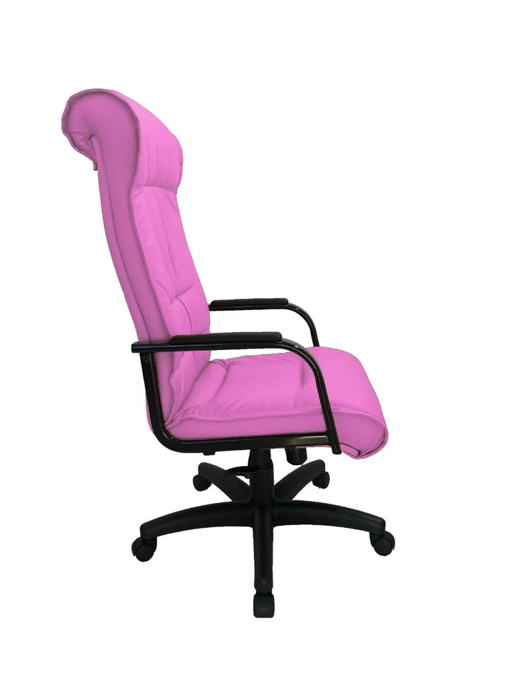 Imagem 4 de 5 do produto Cadeira Office Design Office Presidente, Para Escritório, Linha Itália, Rosa