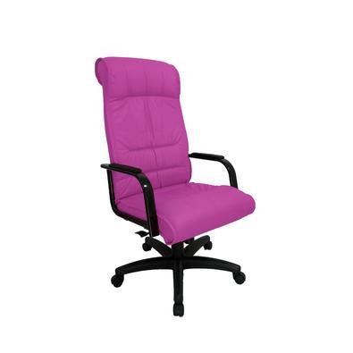 Cadeira Office Design Office Presidente, Para Escritório, Linha Itália, Rosa