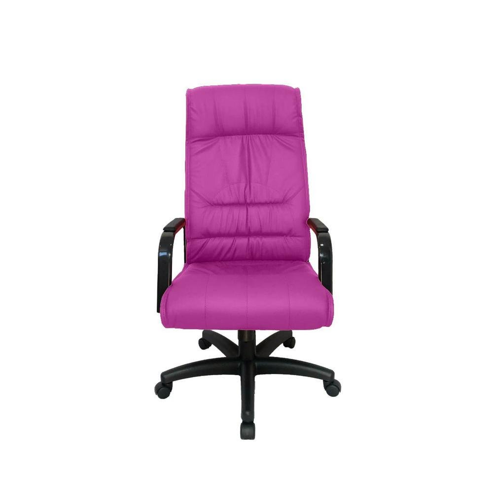 Imagem 3 de 5 do produto Cadeira Office Design Office Presidente, Para Escritório, Linha Itália, Rosa