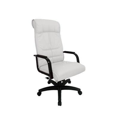 Cadeira Office Design Office Presidente, Para Escritório, Linha Itália, Branco