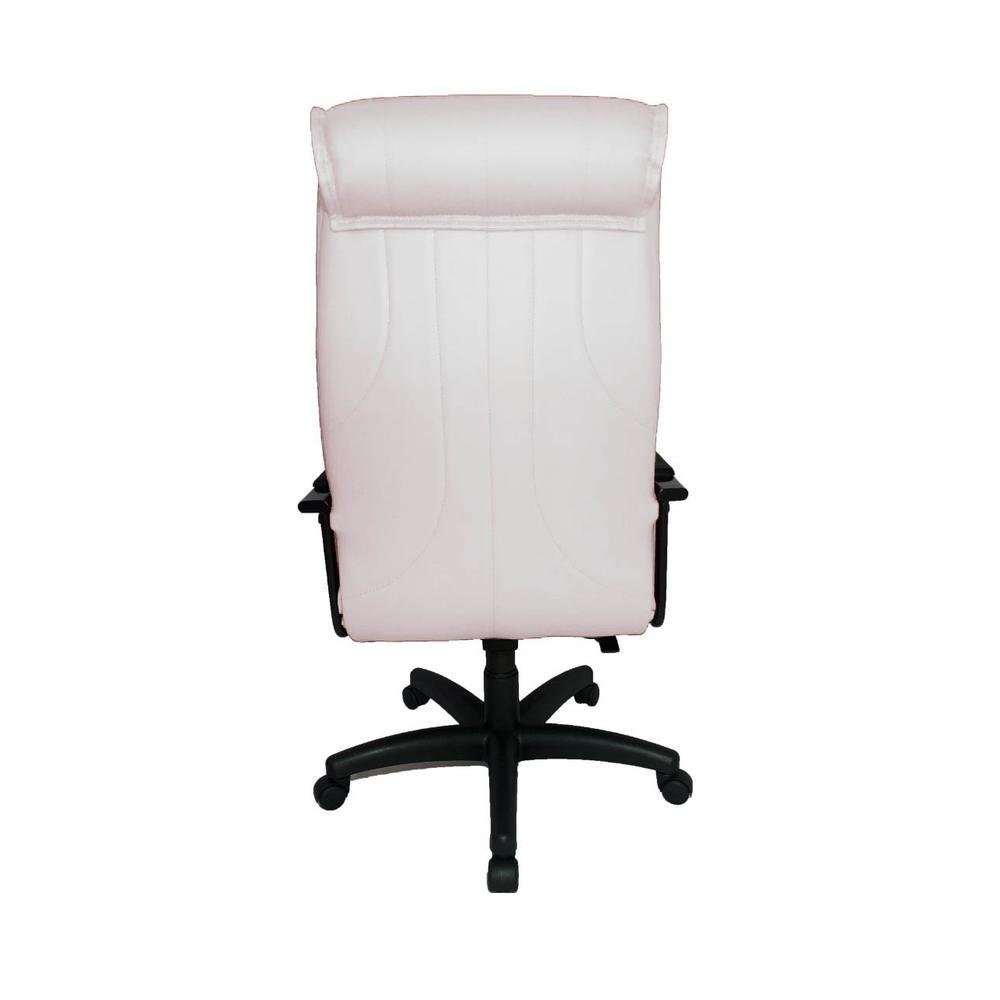 Imagem 4 de 5 do produto Cadeira Office Design Office Presidente, Para Escritório, Linha Itália, Branco