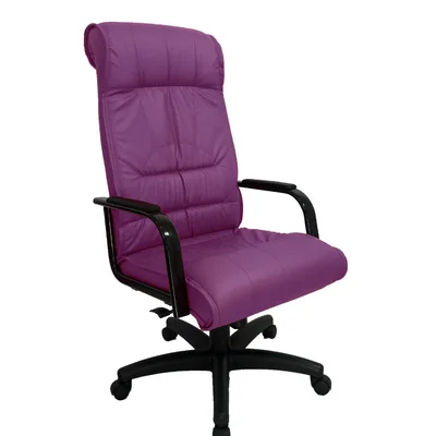 Cadeira Office Design Office Presidente, Para Escritório, Linha Itália, Roxo