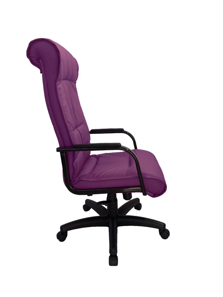 Imagem 2 de 5 do produto Cadeira Office Design Office Presidente, Para Escritório, Linha Itália, Roxo