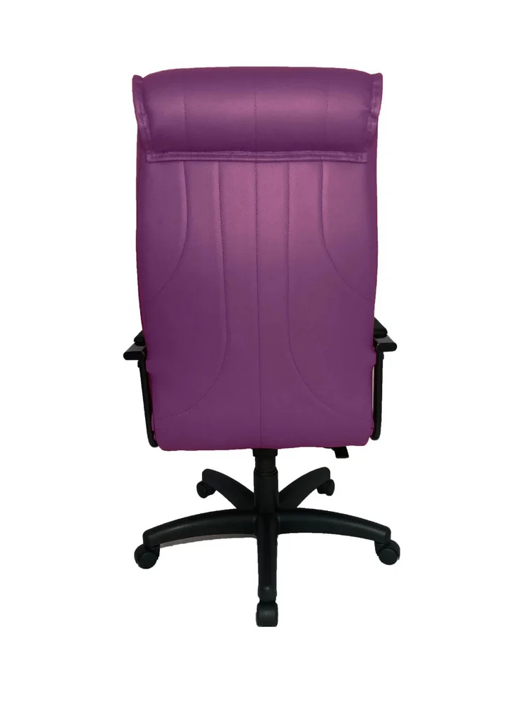 Imagem 3 de 5 do produto Cadeira Office Design Office Presidente, Para Escritório, Linha Itália, Roxo