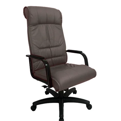 Cadeira Office Design Office Presidente, Para Escritório, Linha Itália, Marrom