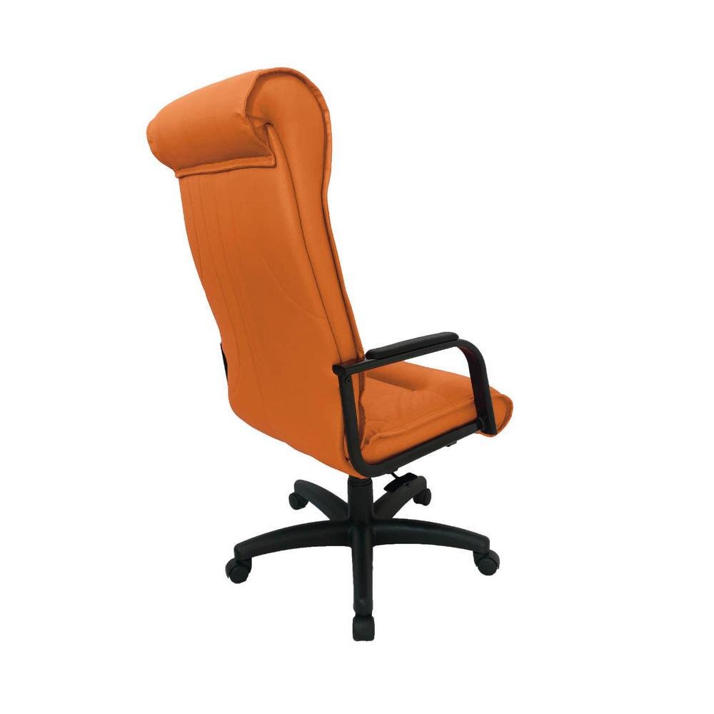 Imagem 2 de 5 do produto Cadeira Office Design Office Presidente, Para Escritório, Linha Itália, Laranja